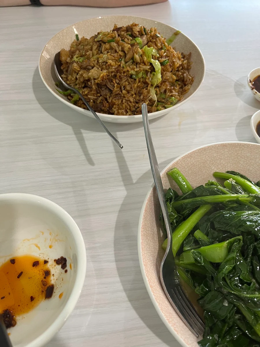 chinese broccoli with beef 芥蘭炒牛肉